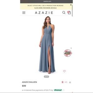 Azazie Evalleen Dress